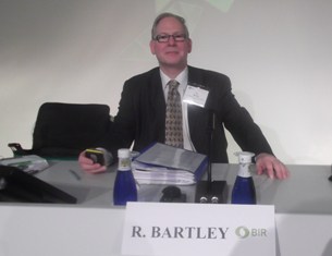 Ross Bartley, environmental and technical director, BIR